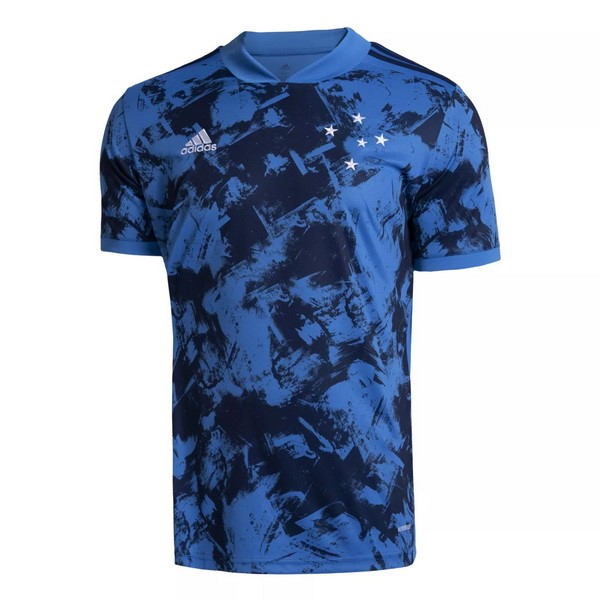 Tailandia Camiseta Cruzeiro EC Replica Tercera Ropa 2020/21 Azul